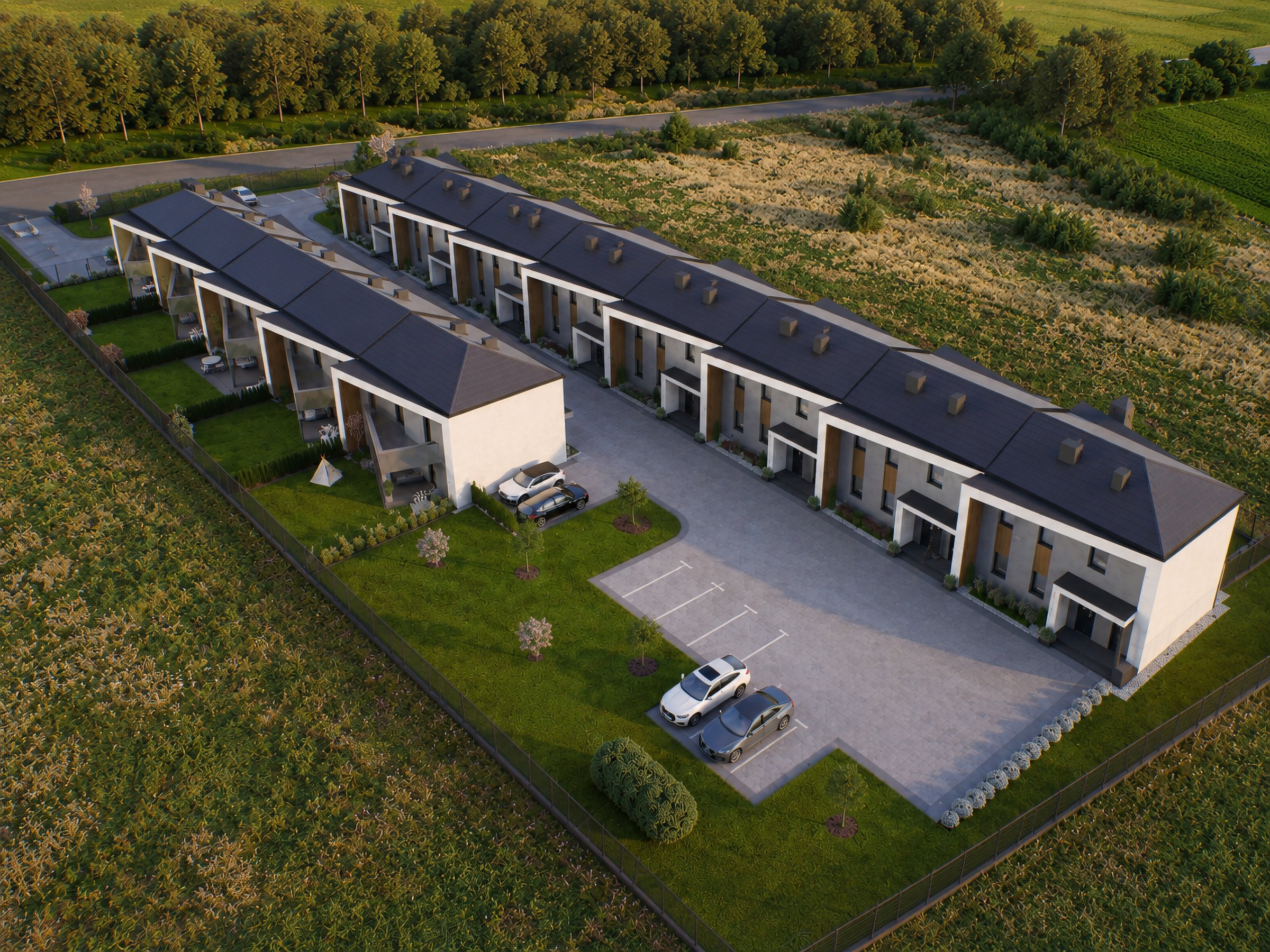 Plan interaktywny osiedla Green Village Kalwaria